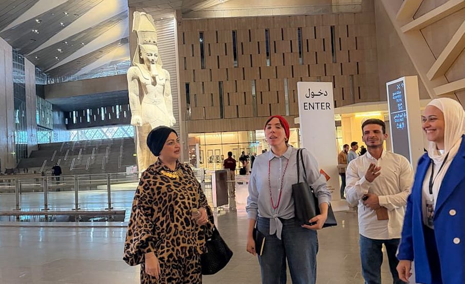 جانب من زيارة لصناع ومنظمي مهرجان أرتوداي
