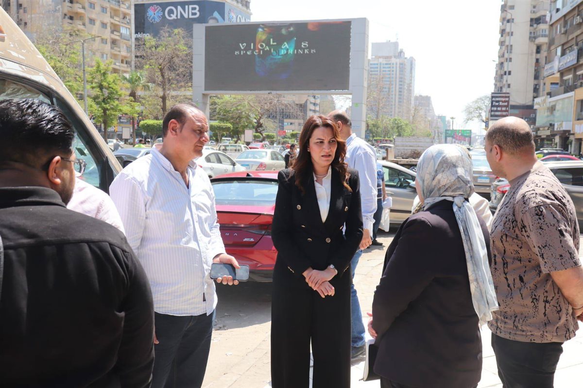 جانب من جولة نائب محافظ الجيزة