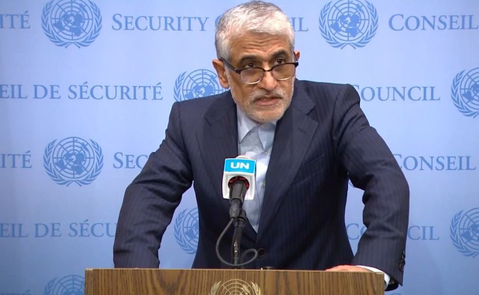 <strong>سفير إيران لدى الأمم المتحدة</strong>