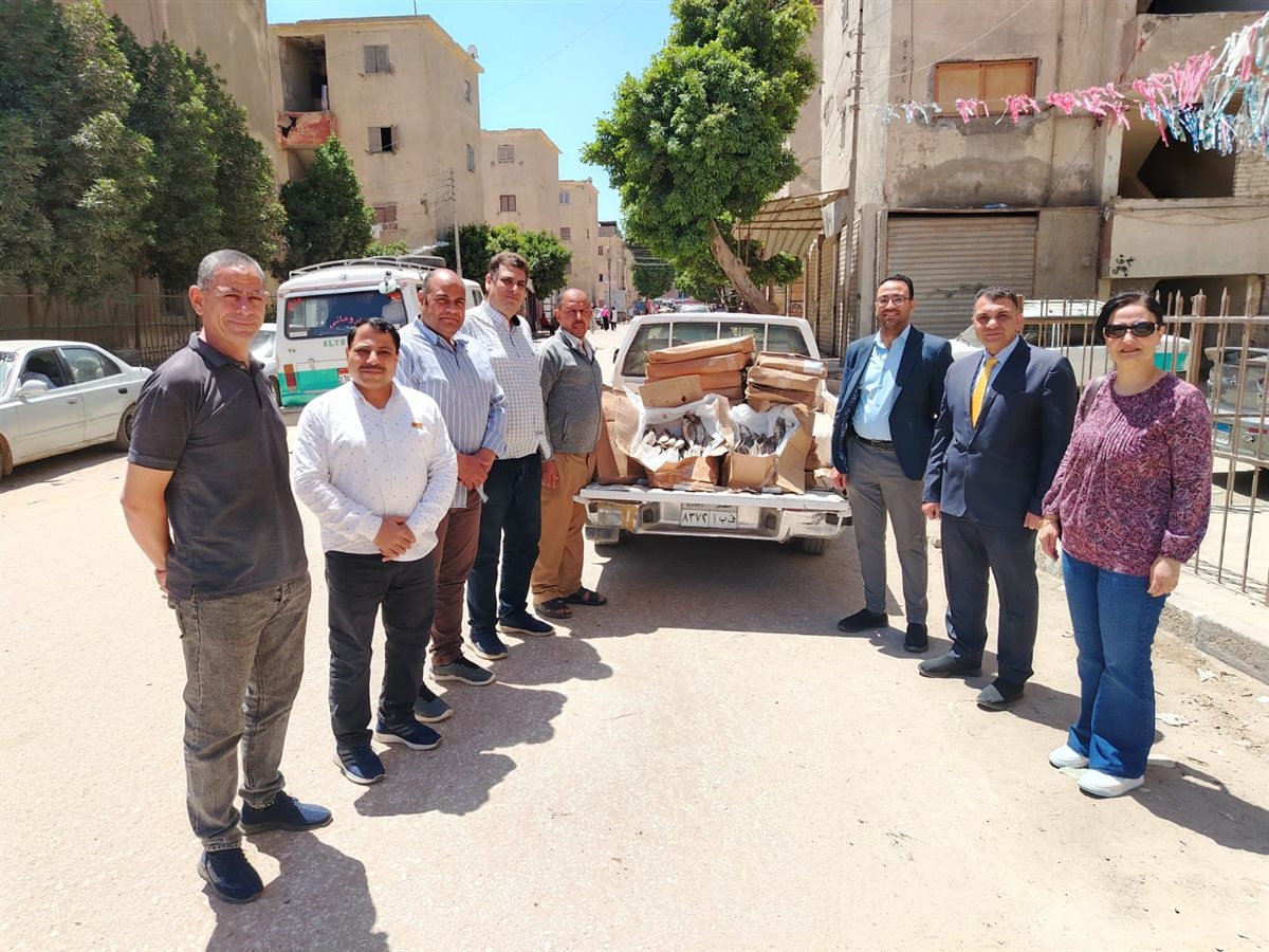 تموين الفيوم يضبط 240 كيلو سمك ماكريل مجمد منتهي الصلاحية<br>&nbsp;