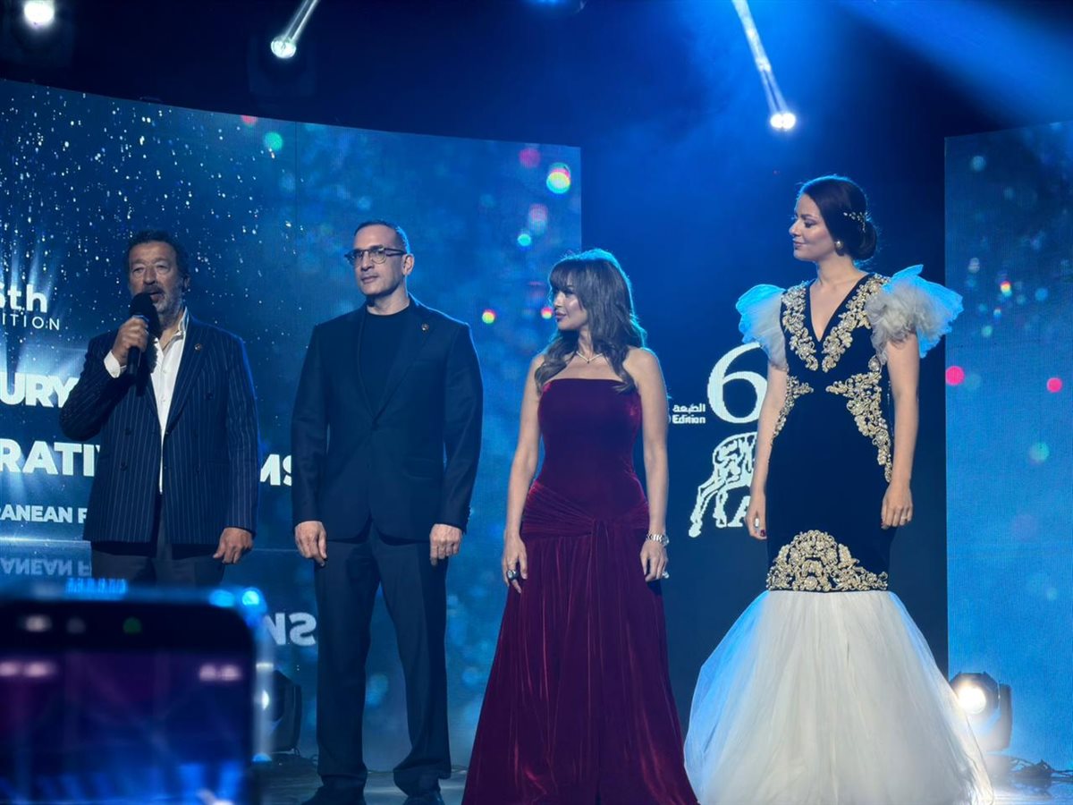 داليا مصطفى في حفل افتتاح مهرجان عنابة للفيلم المتوسطي