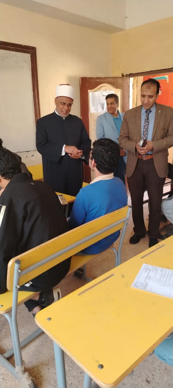 جانب من جولة رئيس قطاع المعاهد الأزهرية