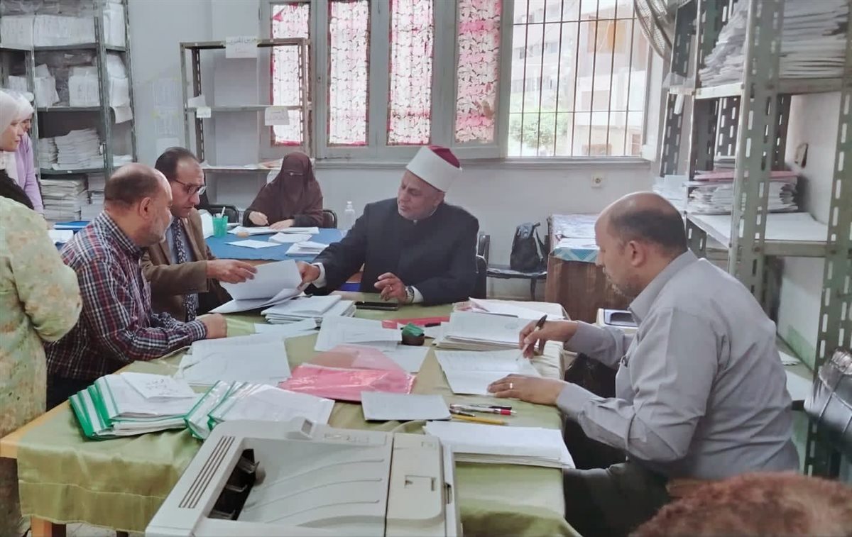 جانب من جولة رئيس قطاع المعاهد الأزهرية