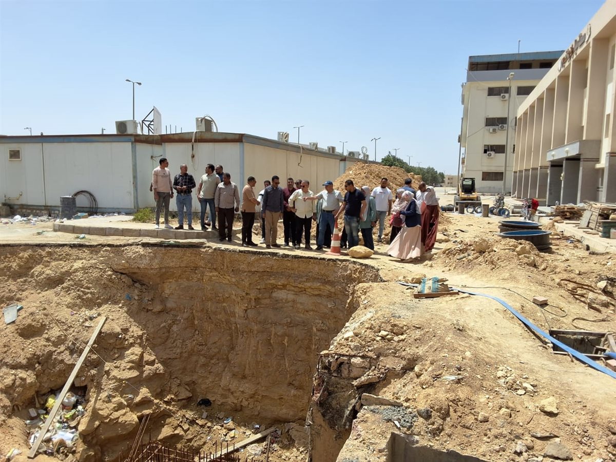 رئيس مياه الفيوم يتابع الاستعدادات النهائية لربط المرحلة الثالثة بمحطة العزب الجديدة بحياة كريمة