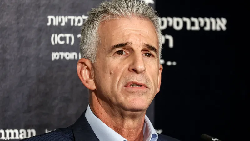 <strong>رئيس الموساد ديفيد بارنيا</strong>