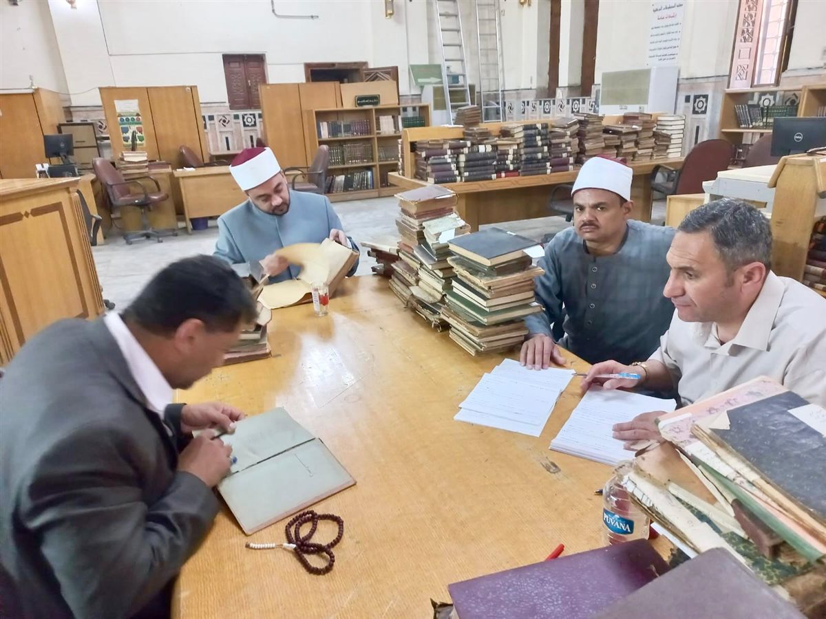 مكتبة المخطوطات المركزية بمسجد السيدة زينب