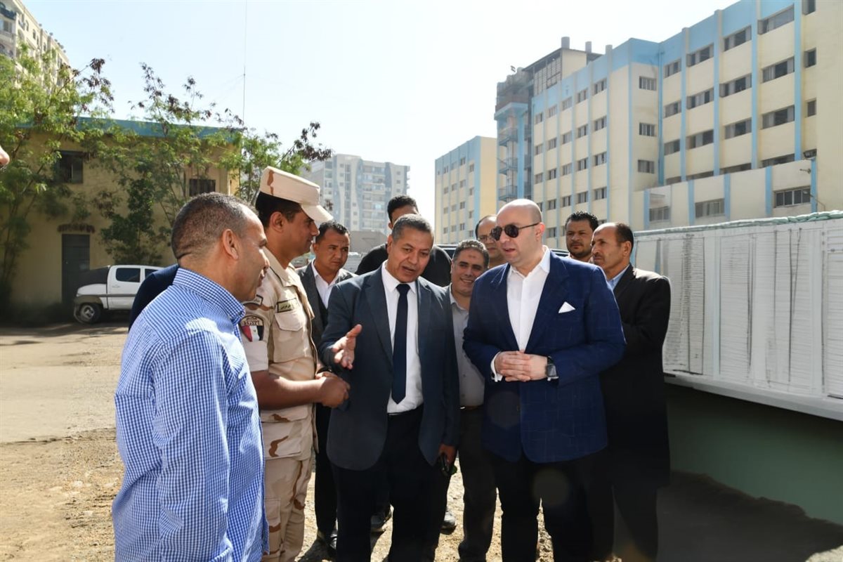 محافظ الفيوم يتفقد أعمال توريد القمح المحلي بصوامع شركة مطاحن مصر الوسطى
