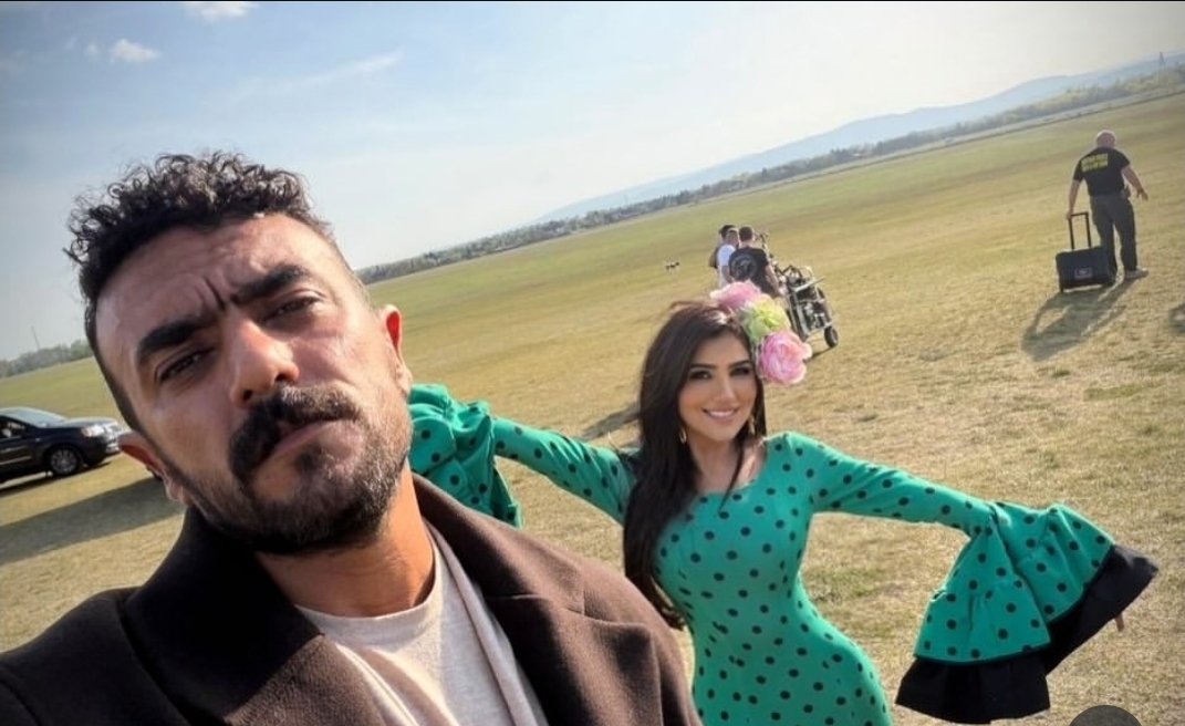 أحمد العوضي ومي عمر في فيلم شمشون ودليلة