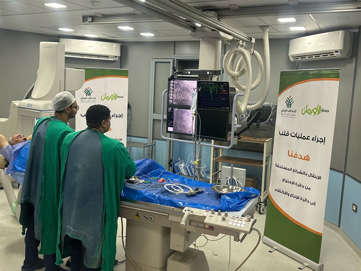 عملية قلب للمرضى غير القادرين بجميع مراكزالفيوم
