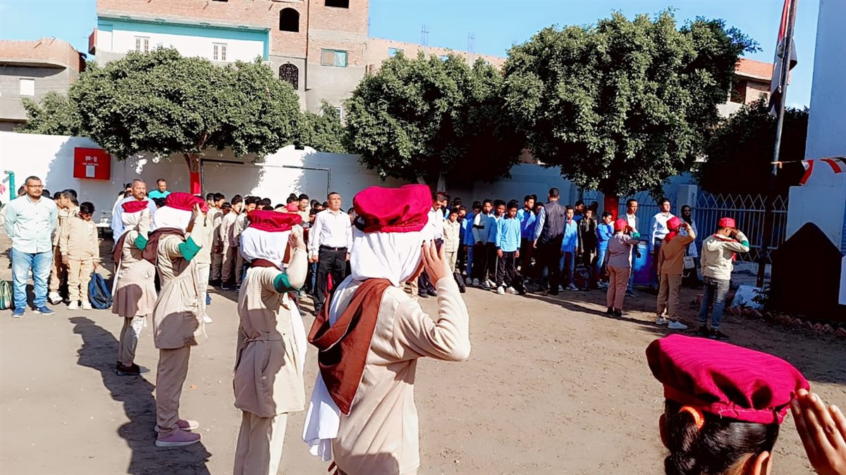 جولة ميدانية لوكيل تعليم الفيوم بمدارس إدارة طامية لمتابعة سير انضباط العملية