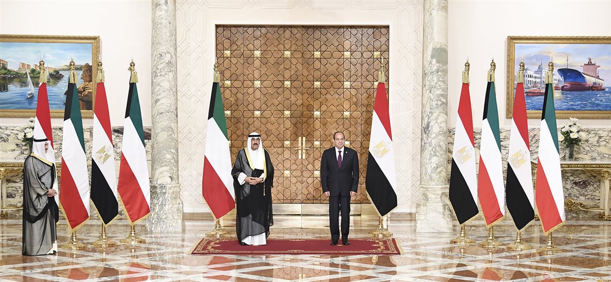 السيسي وولي عهد الكويت