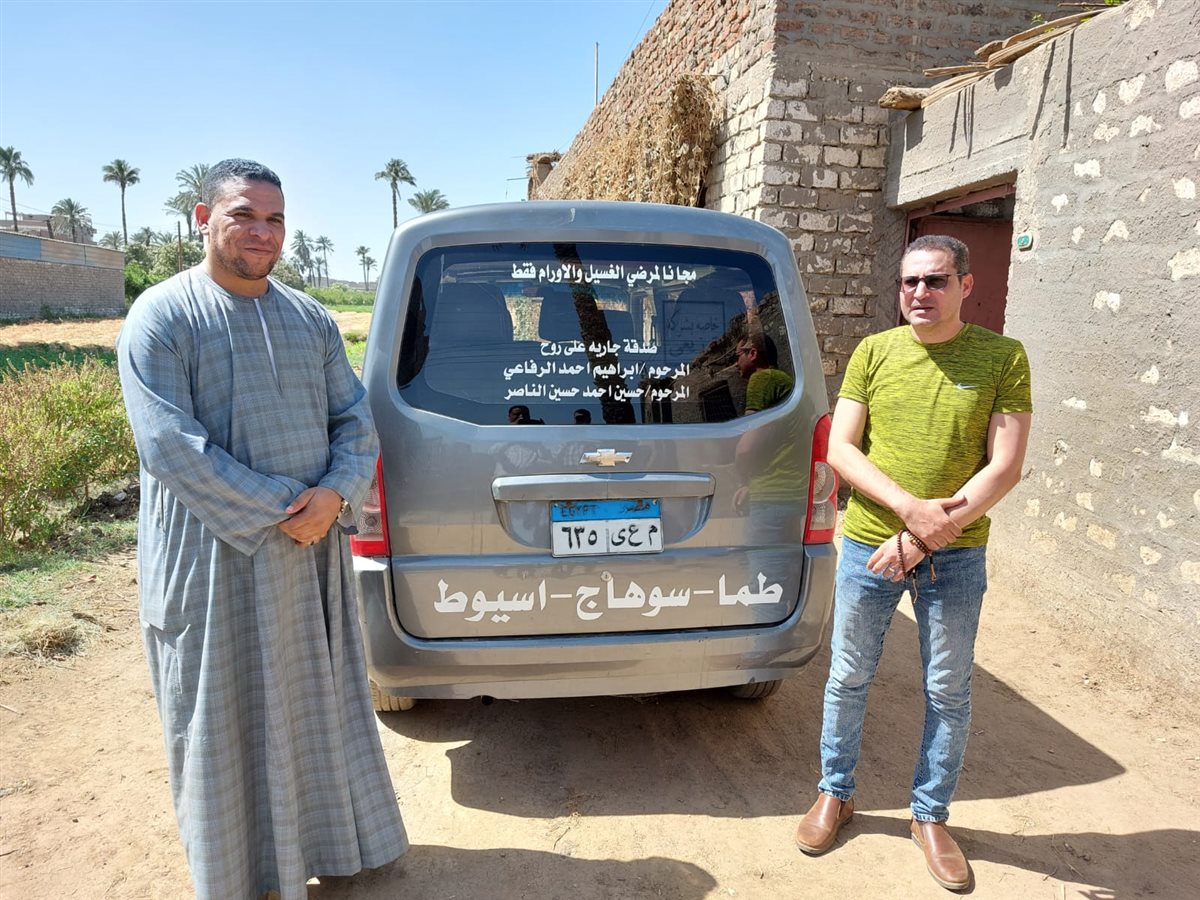 صاحب مبادرة سيارة الخير بسوهاج