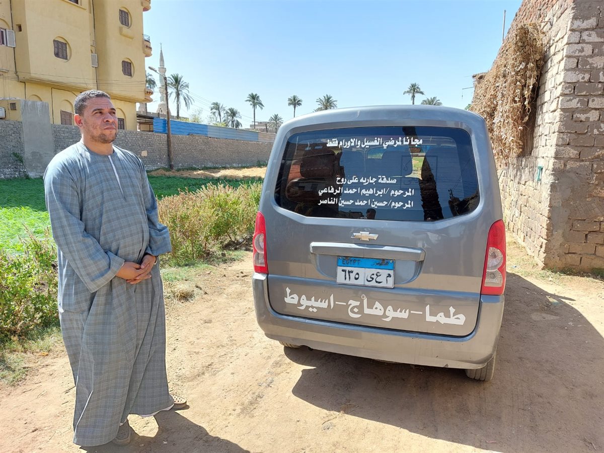 صاحب مبادرة سيارة الخير بسوهاج