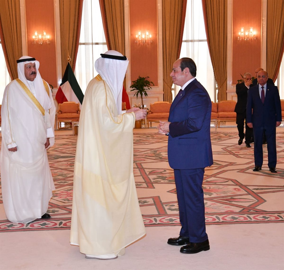السيسي وولي عهد الكويت