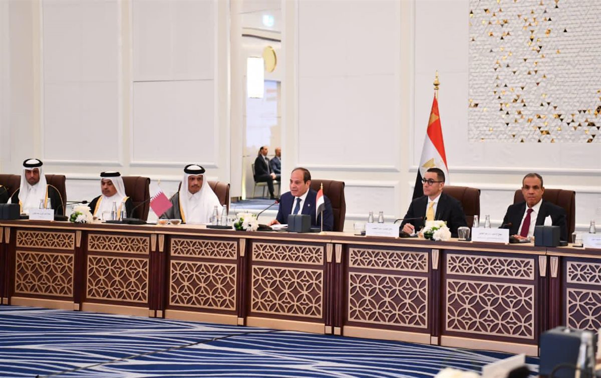 السيسي في قطر
