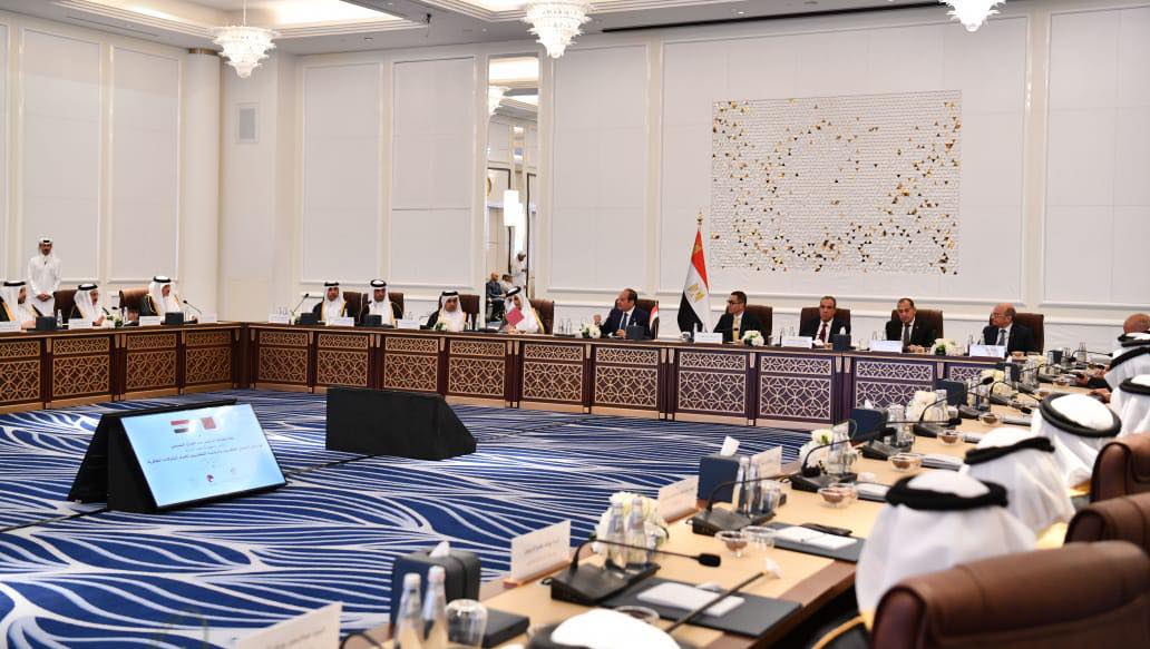 السيسي في قطر