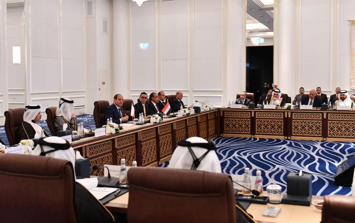 السيسي في قطر