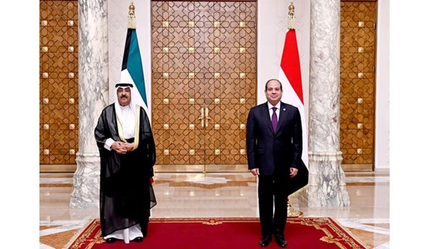 الرئيس السيسي خلال زيارته إلى الكويت