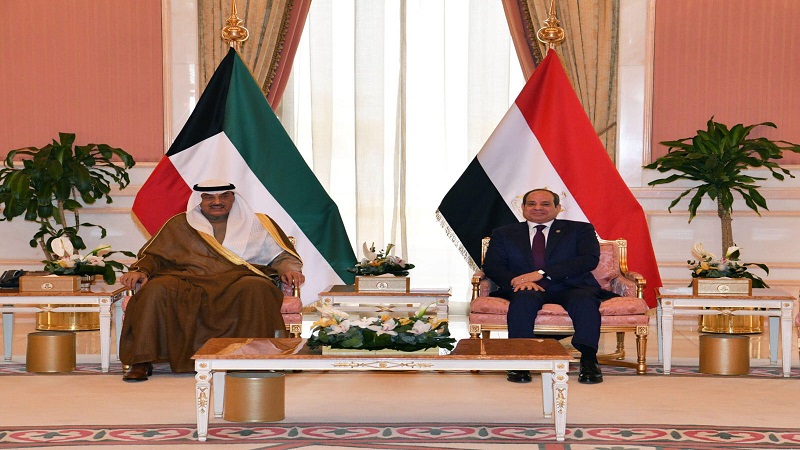 الرئيس السيسي خلال زيارته إلى الكويت