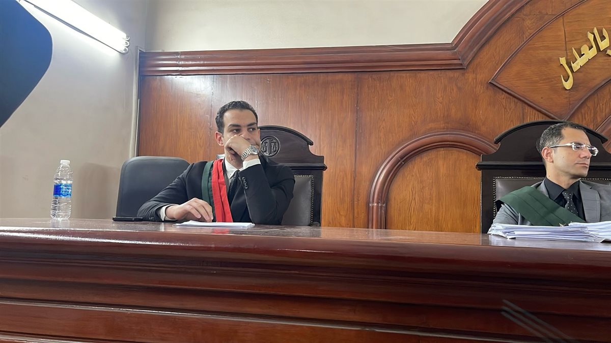 المستشار إبراهيم مبارك مدير نيابة حوش عيسي