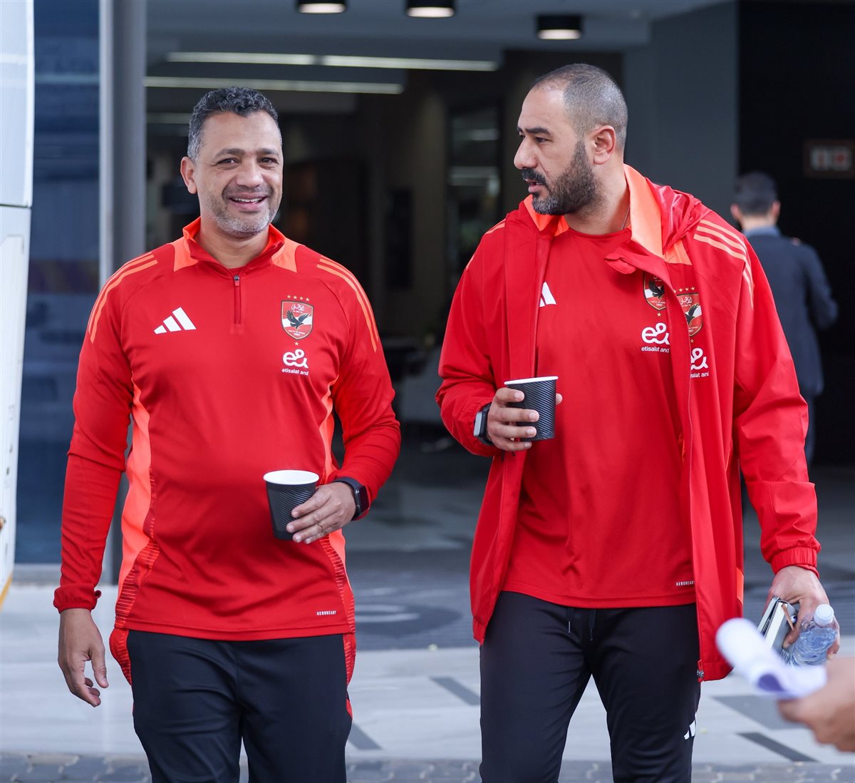 الأهلي يتدرب على ملعب تاسك في بريتوريا استعدادا لمواجهة صن داونز