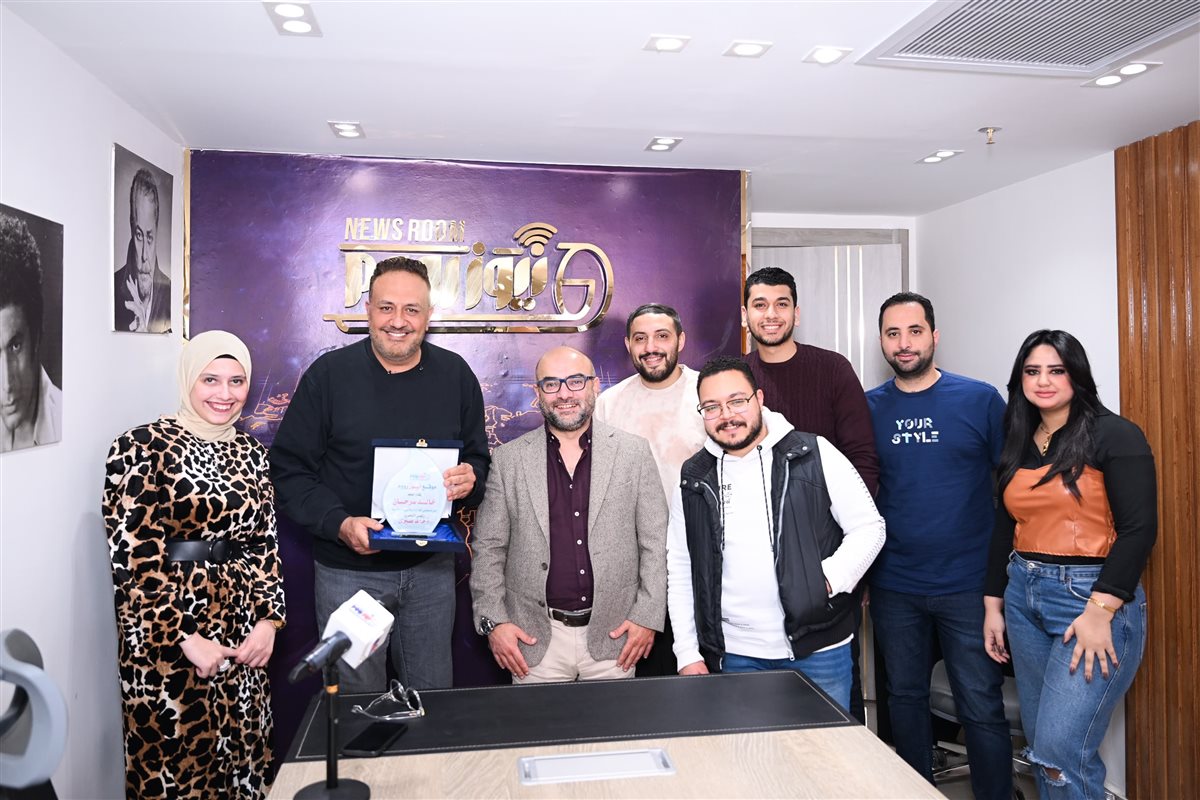 تكريم خالد سرحان في نيوز رووم