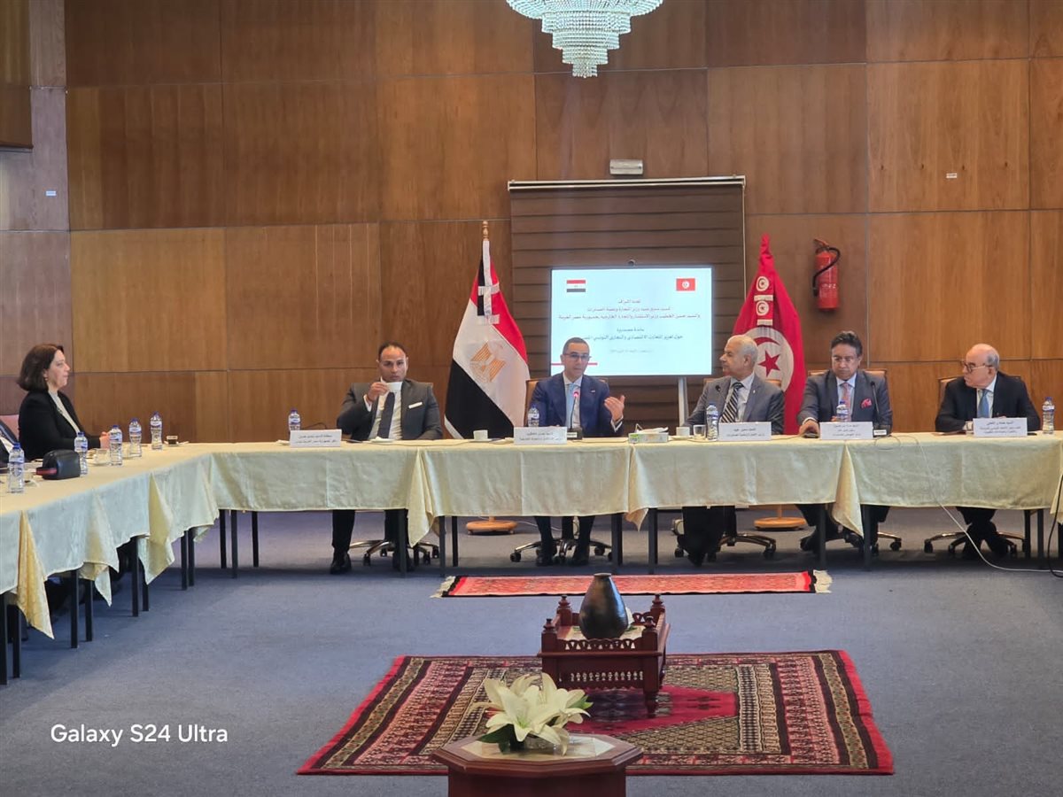 مصر وتونس تتفقان على دفع عجلة التعاون في التجارة والصناعة