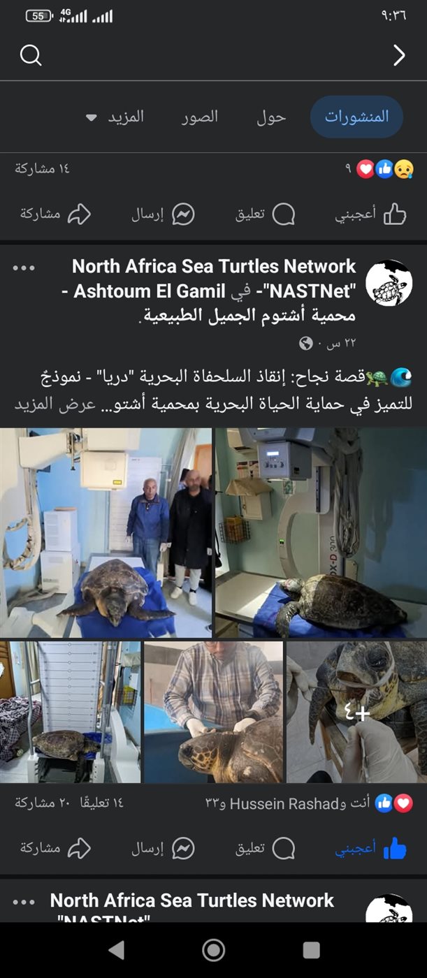 منشور الإشادة بمحمية أشتوم الجميل