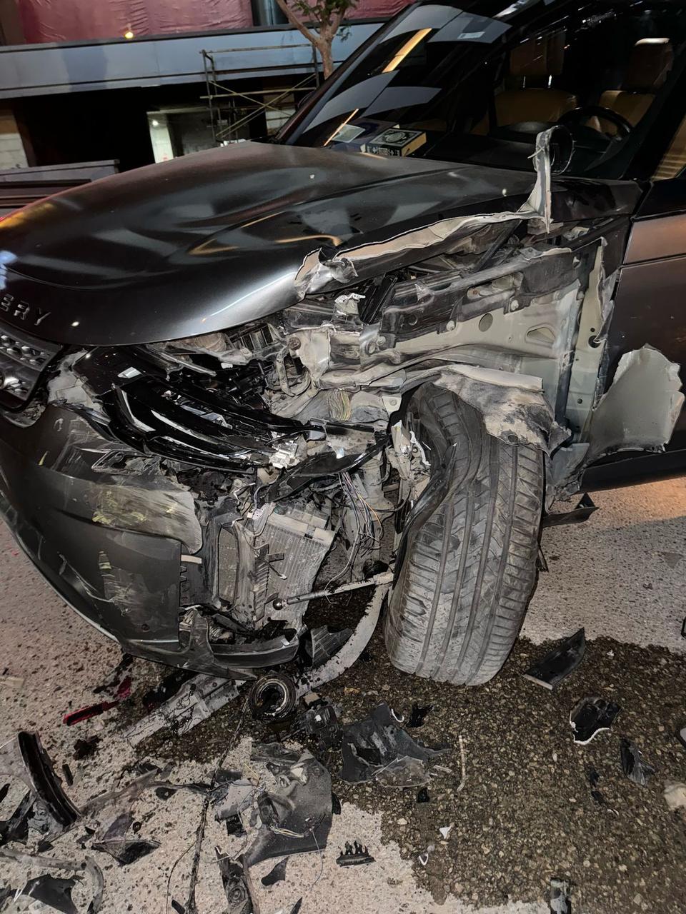 علياء صبحي تتعرض لحادث سير مروع