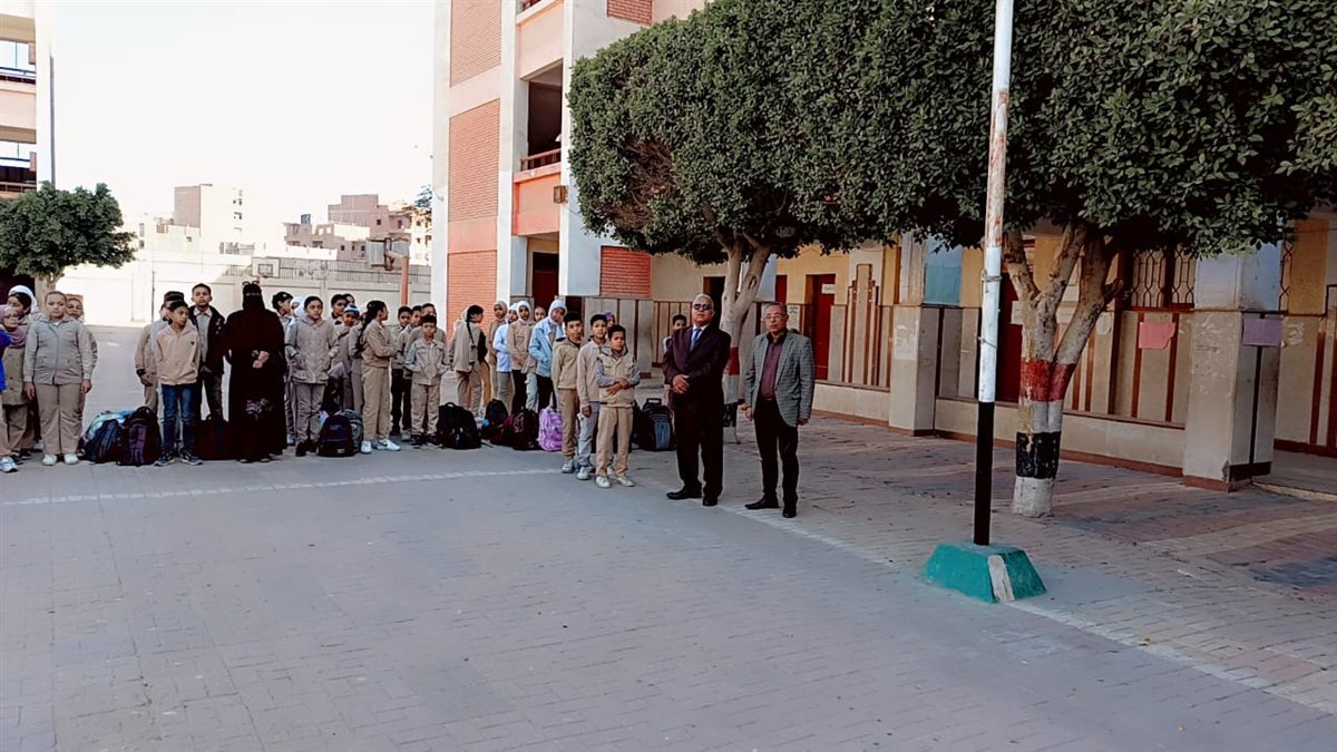 جولة ميدانية لمتابعة انضباط العملية التعليمية بمدارس غرب وشرق الفيوم