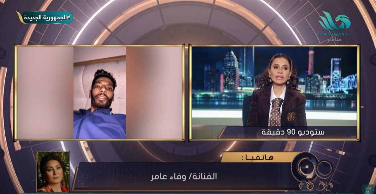 الفنانة وفاء عامر