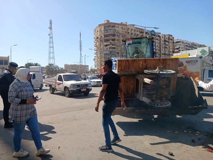 مصادرة وإزالة الإشغالات