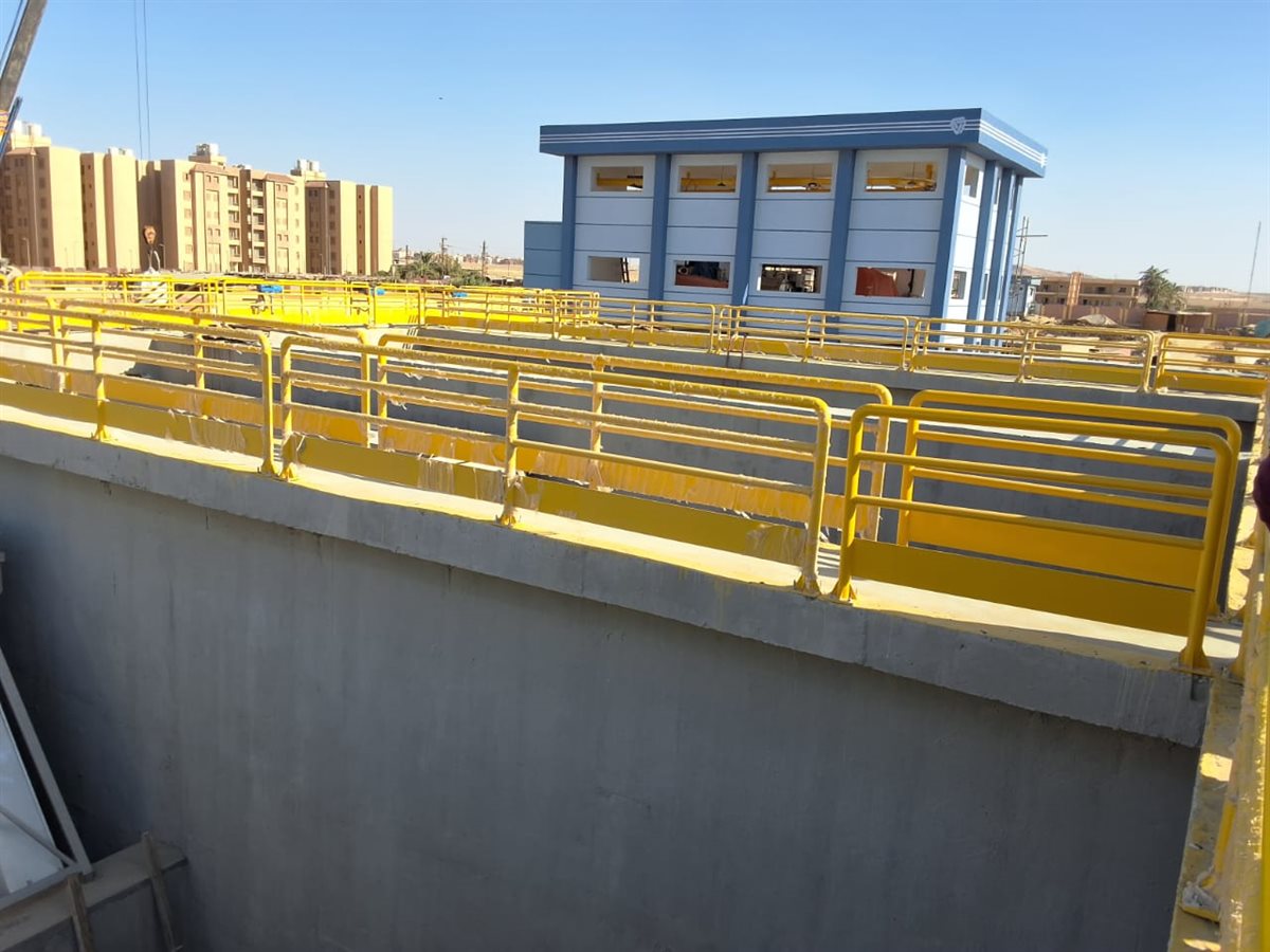 رئيس مياه الفيوم يوجه بسرعة إنهاء الأعمال المرحلة الثالثة بمحطة العزب الجديدة