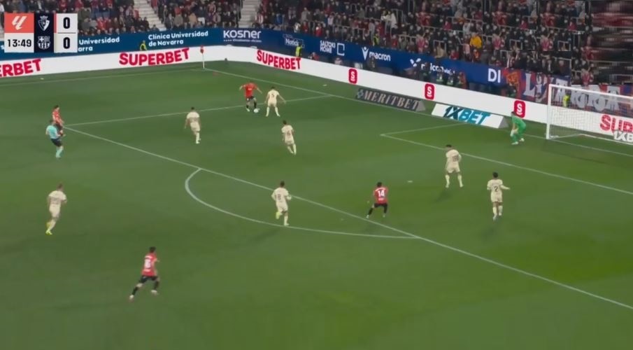 Osasuna vs Barcelona live