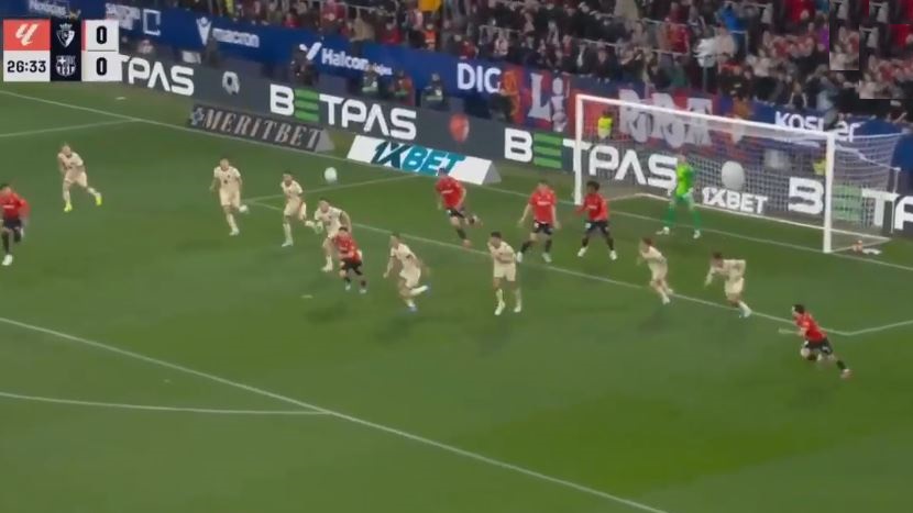 Osasuna vs Barcelona live