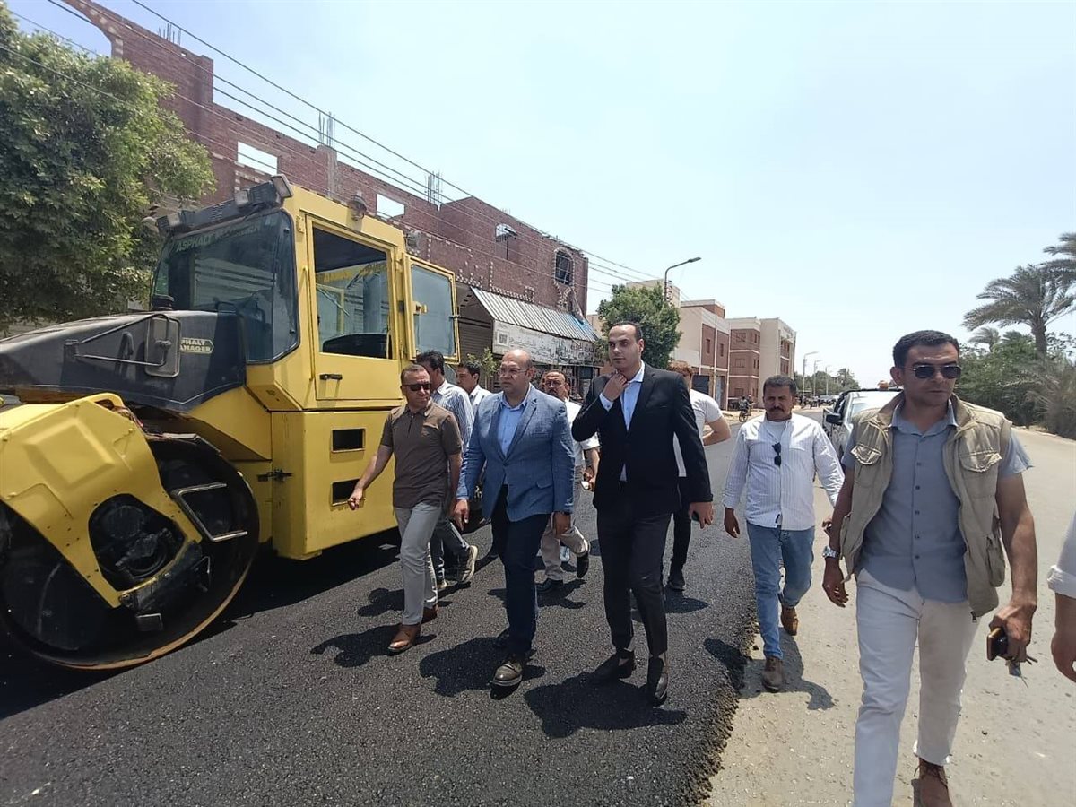 جانب من جولة نائب محافظ الجيزة
