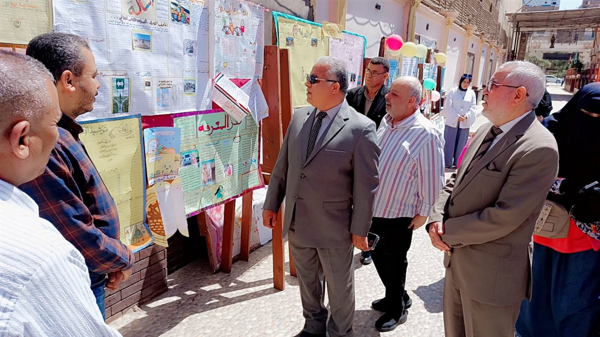 قبيصي يشهد مسابقة معرض الصحافة والإعلام والتربية الخاصة بتعليم الفيوم على مستوى الجمهورية