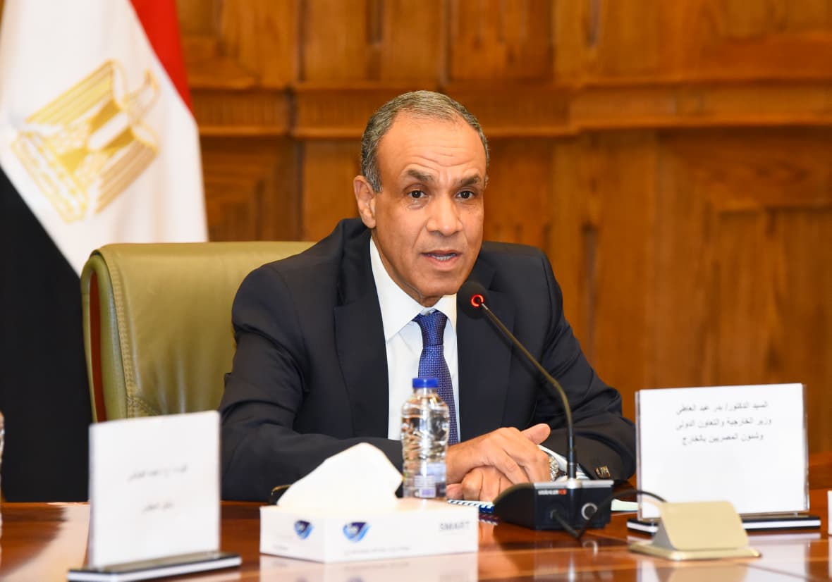 <strong>وزير الخارجية يلتقي مع لجنة العلاقات الخارجية والعربية والأفريقية بمجلس الشيوخ</strong>