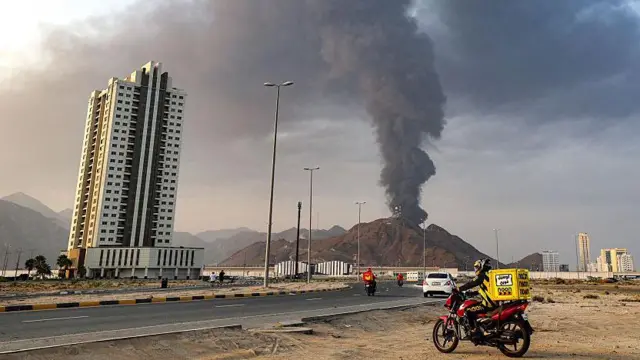 <strong>الهجمات الإيرانية على الإمارات</strong>