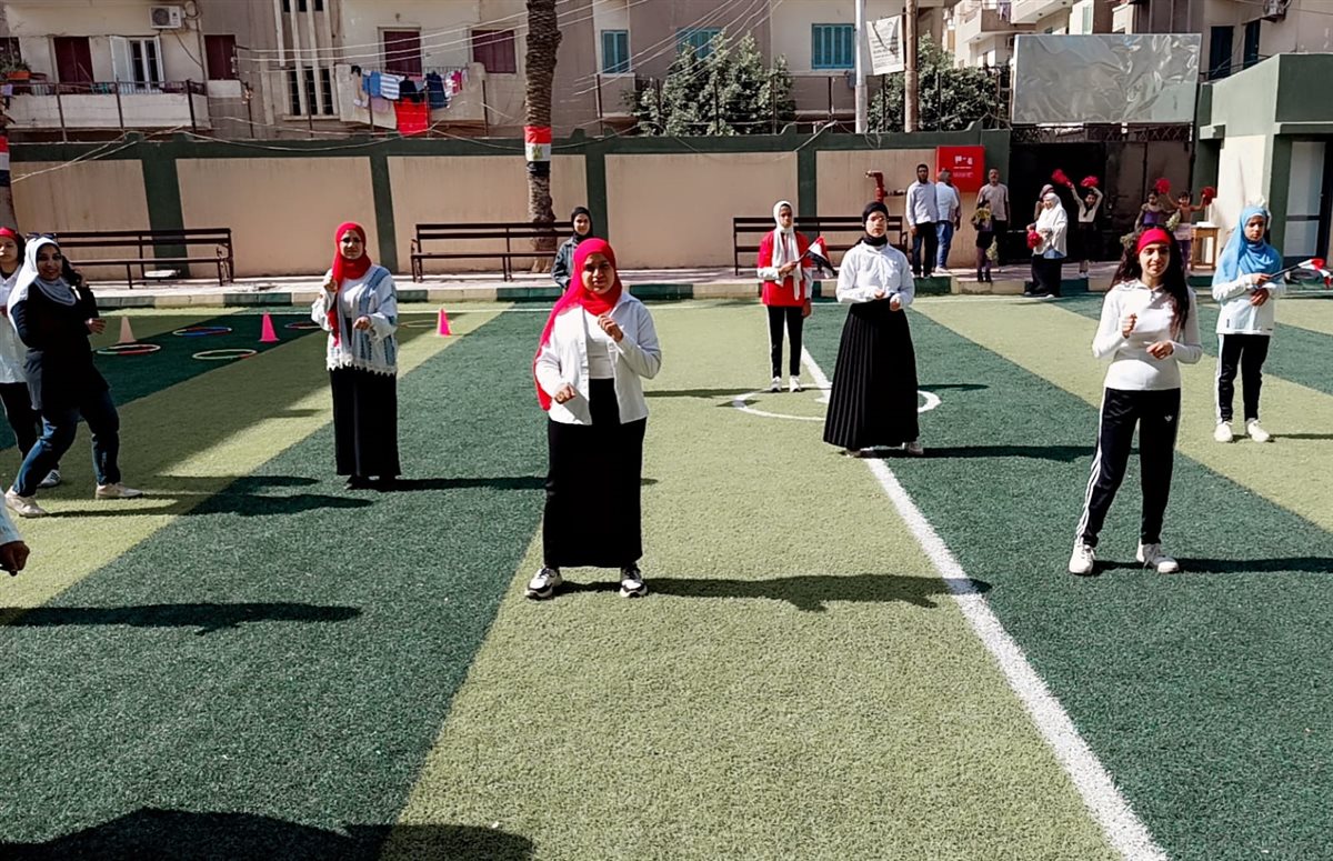 قبيصي يتابع نماذج من الأنشطة لطلاب التربية الخاصة بمدرستي الأمل للصم وضعاف السمع والتربية الفكرية بشرق الفيوم