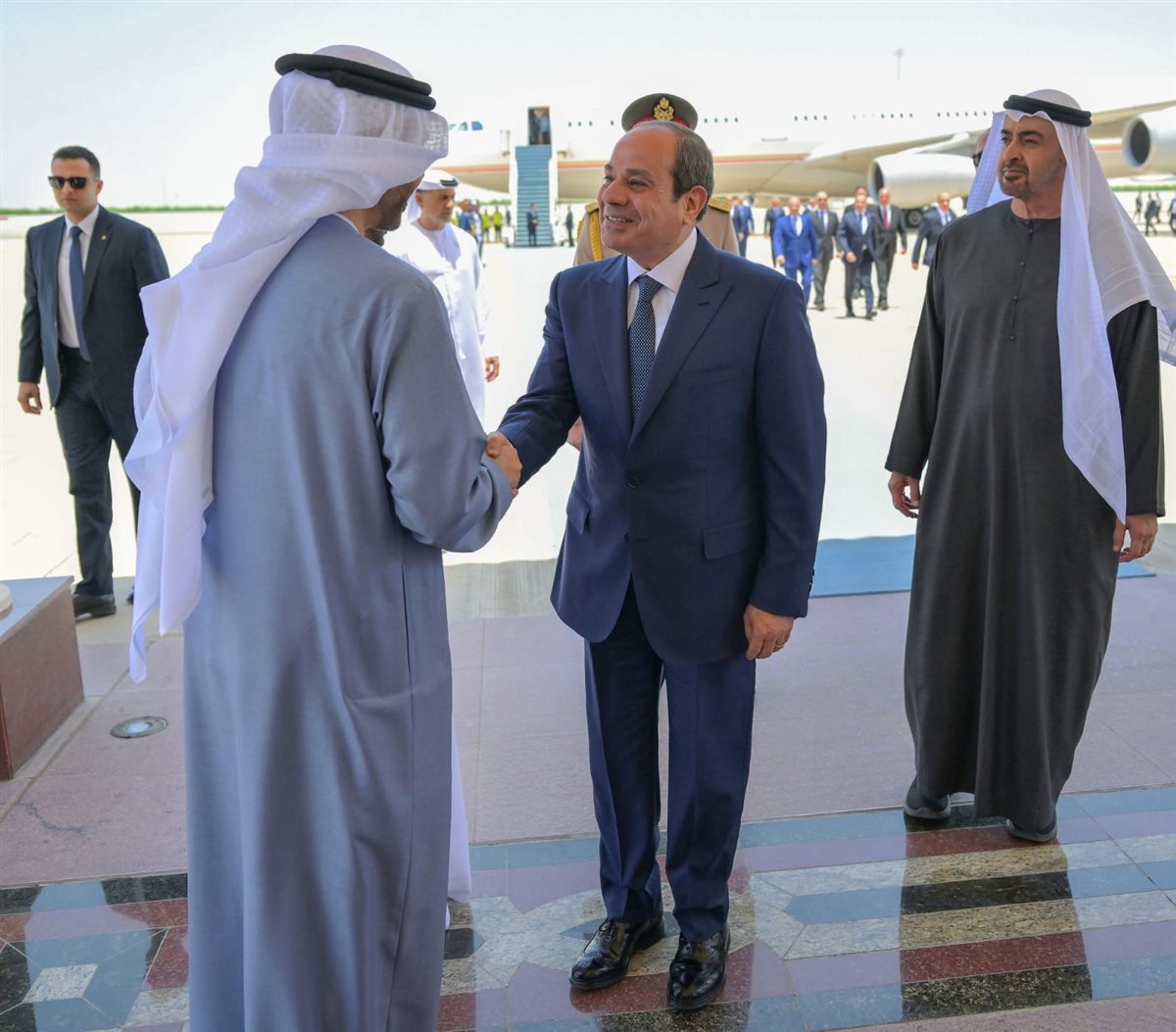 السيسي وبن زايد