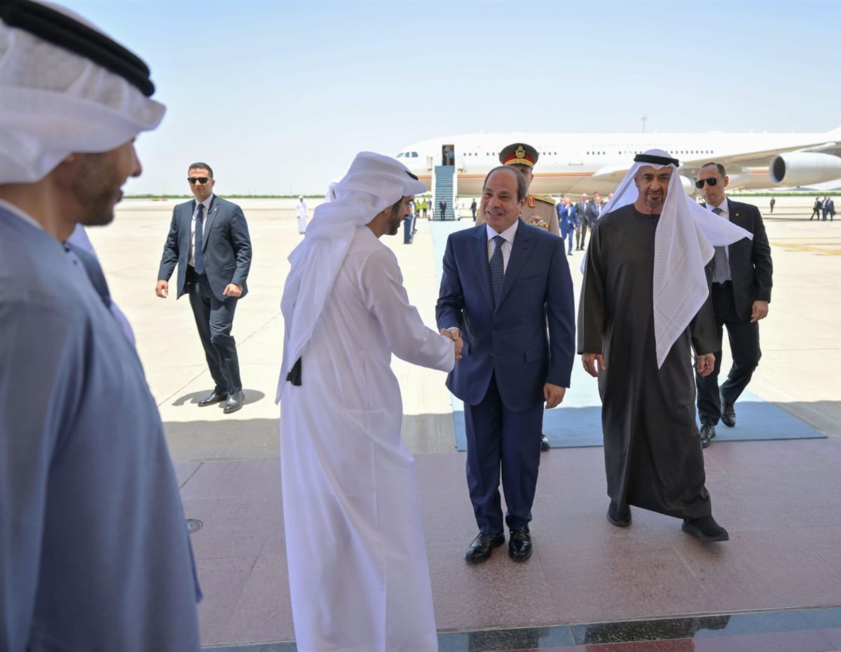 السيسي وبن زايد