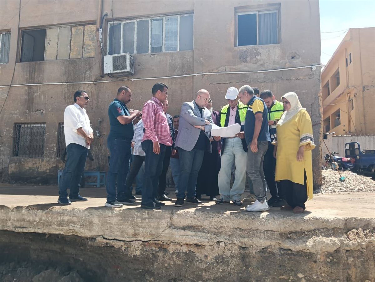 جانب من جولة نائب محافظ الجيزة