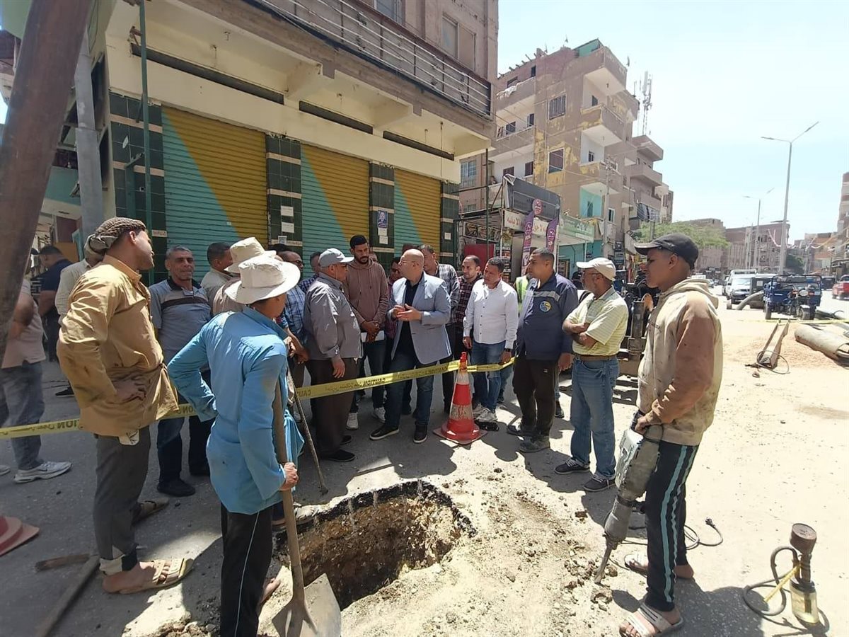 جانب من جولة نائب محافظ الجيزة