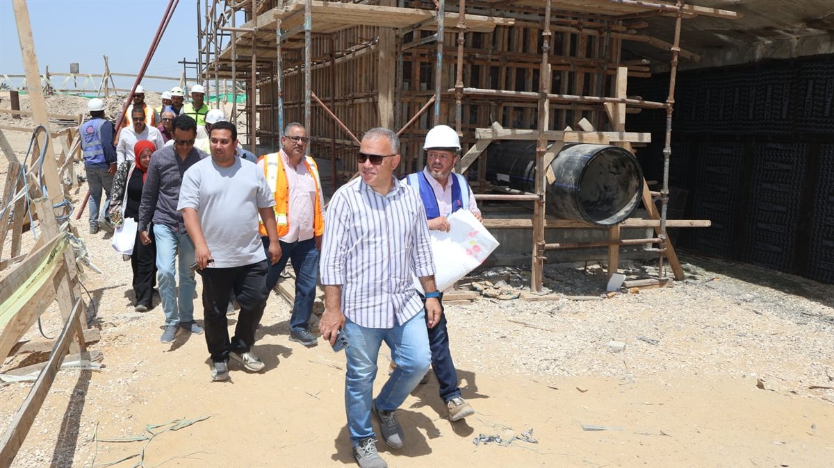 رئيس مياه الفيوم من محطة معالجة صرف صحي العدوة يوجه بزيادة نسب التنفيذ ورفع معدلات الأداء