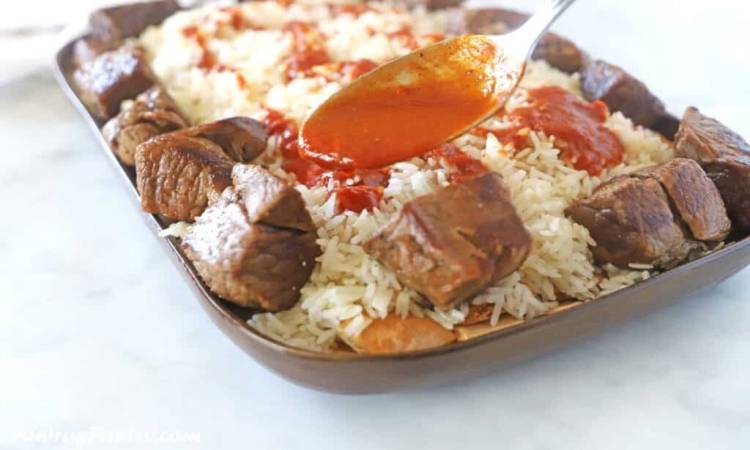 طريقة عمل اللحمة الضاني