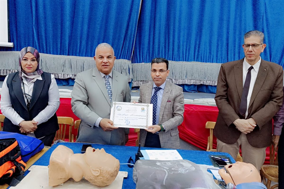 قبيصي: يكرم فريق مرفق الإسعاف بالفيوم ويشهد ندوة الإسعافات الأولية بالمديرية