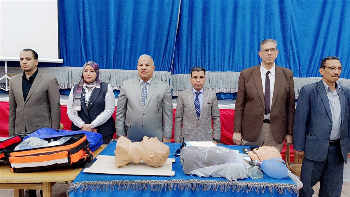 قبيصي: يكرم فريق مرفق الإسعاف بالفيوم ويشهد ندوة الإسعافات الأولية بالمديرية