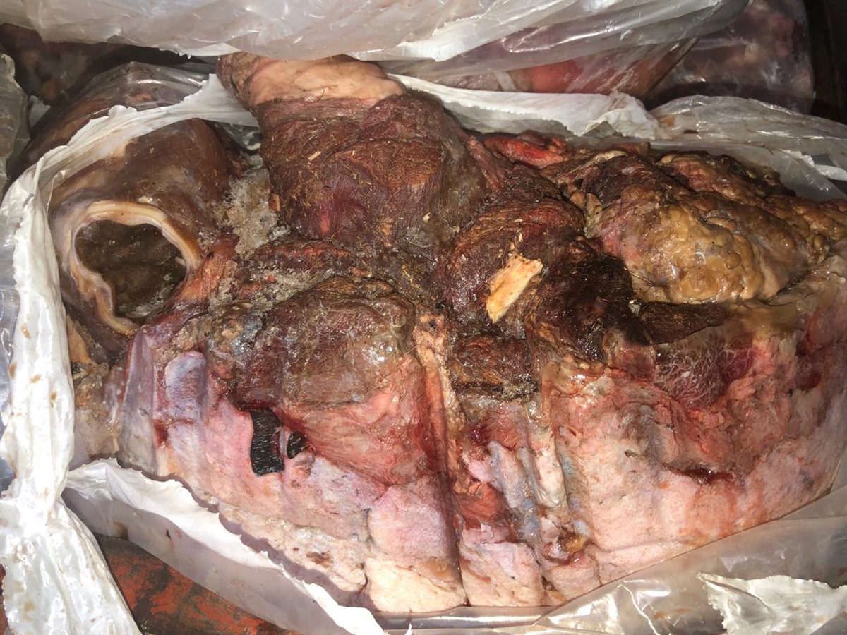 مديرية تموين الفيوم ضبط 1332 كيلو لحوم فاسدة وغير صالحه للأستهلاك الادمي والحيواني