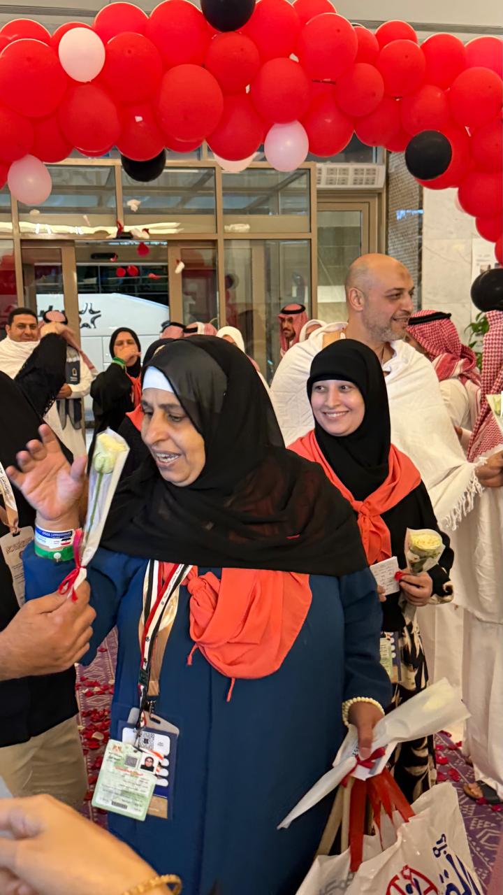 جانب من تفويج حجاج الجمعيات الأهلية